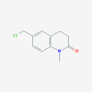 6-(Chloromethyl)-1-methyl-1,2,3,4-tetrahydroquinolin-2-one