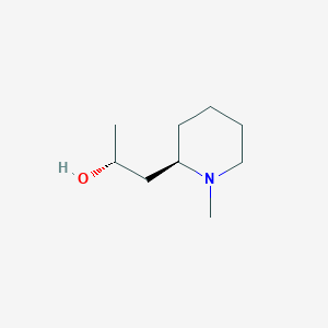 (2R)-1-[(2R)-1-methylpiperidin-2-yl]propan-2-ol