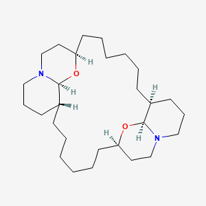 molecular formula C28H50N2O2 B1243480 Araguspongine E 