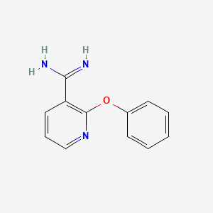 2-Phenoxypyridine-3-carboximidamide