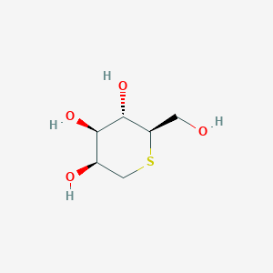 molecular formula C6H12O4S B1243492 Deoxythiomannojirimycin 
