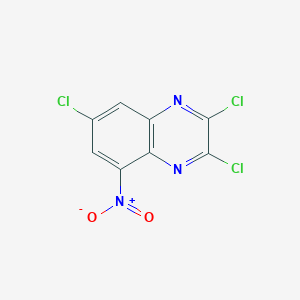 5-Nitro-2,3,7-trichloroquinoxaline