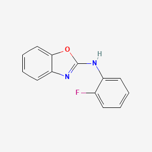 N-(2-fluorophenyl)-1,3-benzoxazol-2-amine