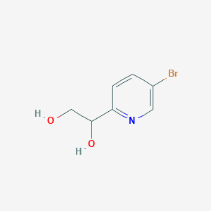 1-(5-Bromopyridin-2-yl)ethane-1,2-diol