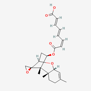 molecular formula C23H28O6 B1243500 Harzianum A 
