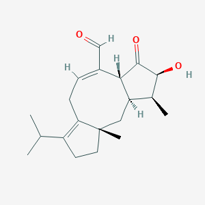 molecular formula C20H28O3 B1243501 periconicin A 