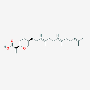 molecular formula C24H38O3 B1243502 Rhopaloic acid B 