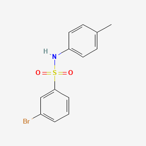 3-bromo-N-(4-methylphenyl)benzenesulfonamide