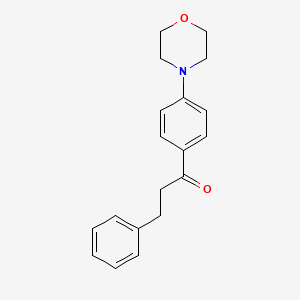 1-(4-Morpholinophenyl)-3-phenylpropan-1-one