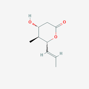 molecular formula C9H14O3 B1243512 Prelactone C 
