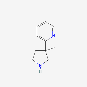 2-(3-Methylpyrrolidin-3-yl)pyridine