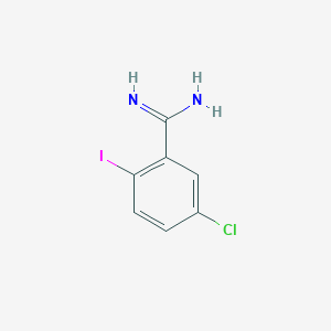 5-Chloro-2-iodobenzimidamide