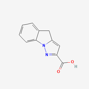 4H-Pyrazolo[1,5-a]indole-2-carboxylic acid