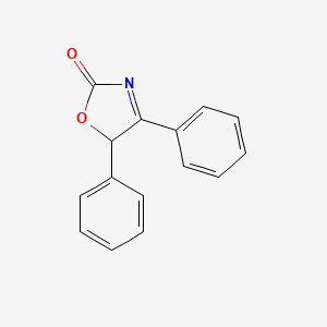 molecular formula C15H11NO2 B12435159 4,5-Diphenyloxazolin-2-one 