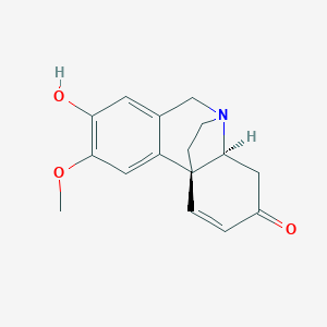 molecular formula C16H17NO3 B1243520 (4aS,10bR)-Noroxomaritidine 