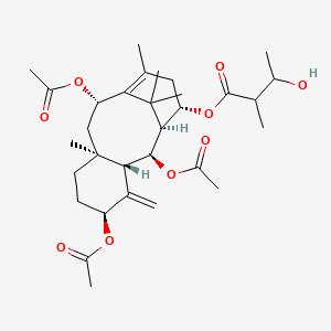 molecular formula C31H46O9 B1243522 Yunnanxane 