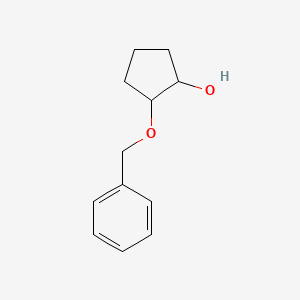 2-(Benzyloxy)cyclopentan-1-ol