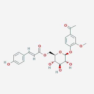 molecular formula C24H26O10 B1243529 Scrophuloside A 