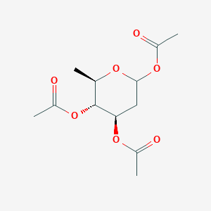 (4R,5R,6R)-6-Methyltetrahydro-2H-pyran-2,4,5-triyl triacetate