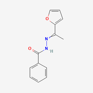 N'-[(1E)-1-(furan-2-yl)ethylidene]benzohydrazide