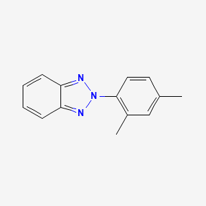 molecular formula C14H13N3 B1243530 2-(2,4-Dimethylphenyl)-2h-benzotriazole 