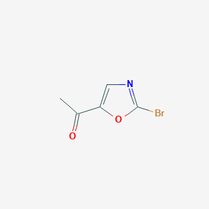 molecular formula C5H4BrNO2 B12435320 1-(2-Bromooxazol-5-yl)ethanone 