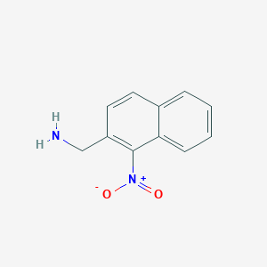 (1-Nitronaphthalen-2-yl)methanamine