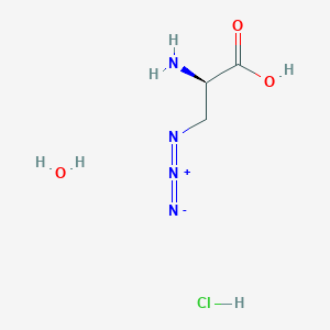 (2R)-2-amino-3-azidopropanoic acid hydrate hydrochloride