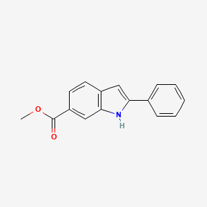 Methyl 2-phenyl-1H-indole-6-carboxylate