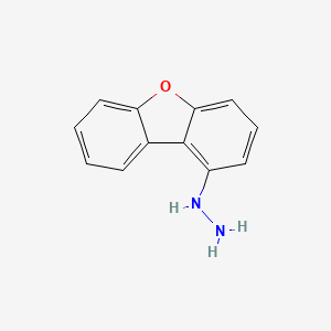 Hydrazine, 2-dibenzofuranyl-