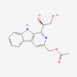 molecular formula C16H16N2O4 B1243539 Pyridindolol K2 