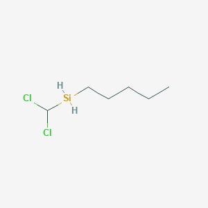 (Dichloromethyl)(pentyl)silane