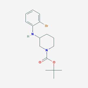 Tert-butyl 3-(2-bromoanilino)piperidine-1-carboxylate