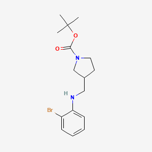 1-Boc-3-[(2-bromophenyl-amino)-methyl]-pyrrolidine