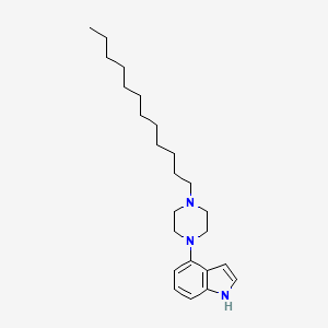 4-(4-dodecylpiperazin-1-yl)-1H-indole