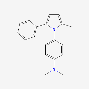 N,N-dimethyl-4-(2-methyl-5-phenylpyrrol-1-yl)aniline