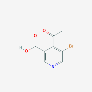 4-Acetyl-5-bromonicotinic acid