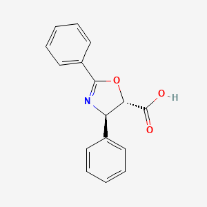 (4R,5S)-2,4-diphenyl-4,5-dihydrooxazole-5-carboxylic acid