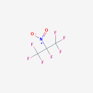 molecular formula C3F7NO2 B12435578 1,1,1,2,3,3,3-Heptafluoro-2-nitropropane 