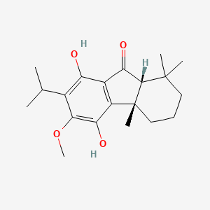 molecular formula C20H28O4 B1243559 Taiwaniaquinol B 