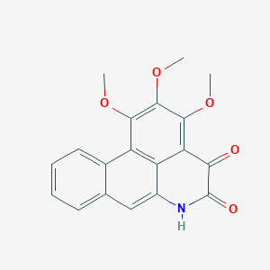 molecular formula C19H15NO5 B1243570 Ouregidione 