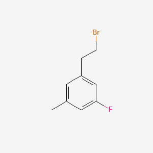 1-(2-Bromoethyl)-3-fluoro-5-methylbenzene