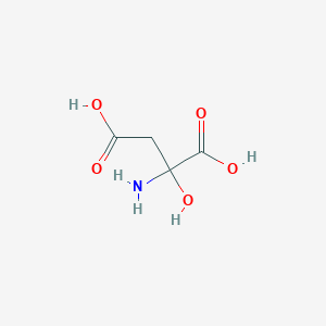 molecular formula C4H7NO5 B1243585 Threo-hydroxyaspartic acid 