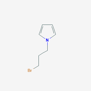 molecular formula C7H10BrN B012436 1-(3-溴丙基)吡咯 CAS No. 100779-91-7