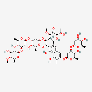 Mithramycin, 3-C-demethyl-4-C-methyl-
