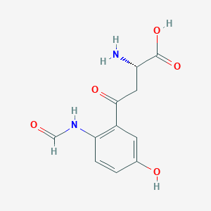 5-hydroxy-N-formyl-L-kynurenine