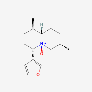 molecular formula C15H23NO2 B1243645 Nupharidine CAS No. 468-89-3