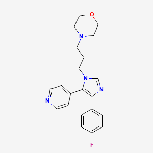 4-{3-[4-(4-Fluoro-phenyl)-5-pyridin-4-yl-imidazol-1-yl]-propyl}-morpholine