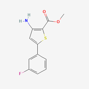 Methyl 3-amino-5-(3-fluorophenyl)thiophene-2-carboxylate