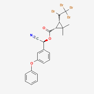 molecular formula C22H19Br4NO3 B12436777 Tracker CAS No. 1375081-91-6